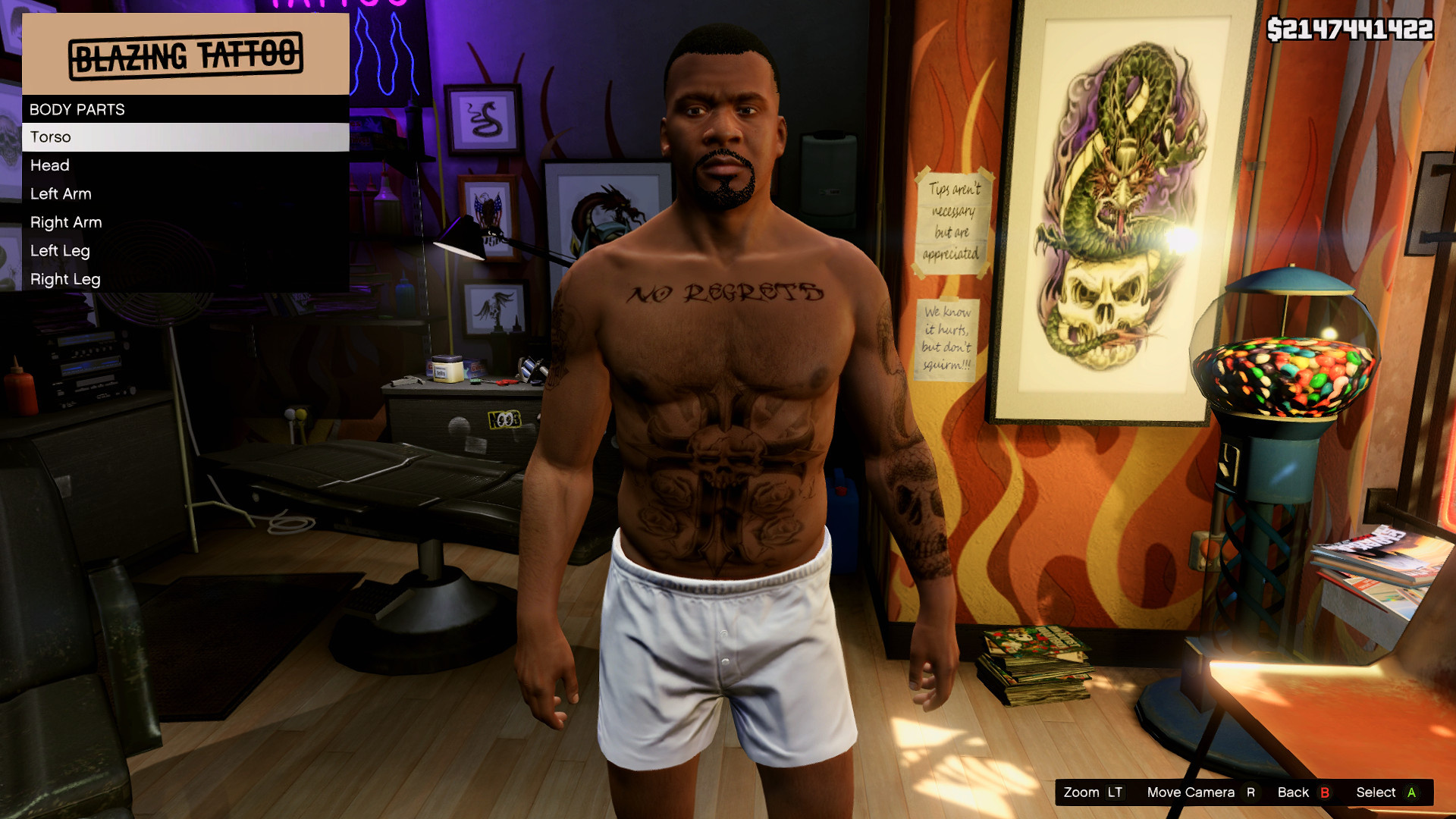 Tattoo Franklin GTA 5